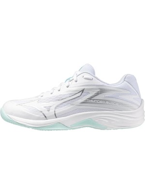Mizuno Thunder Blade Z Kadın Voleybol Ayakkabısı Beyaz / Gri