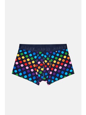 Happy Socks - Çok Renkli Büyük Puantiye Desenli Boxer
