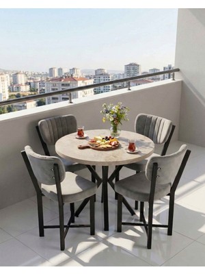 Savita Home Elma Masa Takımı 90 Çap