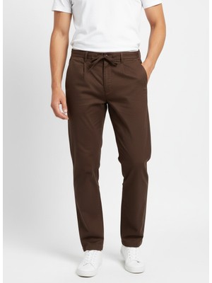 Only & Sons Onslee Tapered 0007 Cot Lın Strıng Pant Erkek Kahverengi Pantolon - 22036356