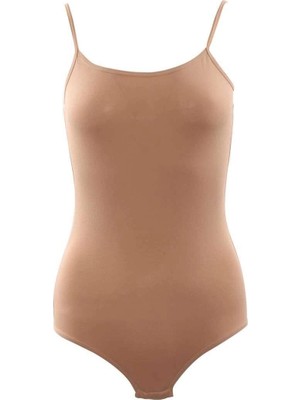 Pamuklu Çıtçıtlı Ip Askılı Badi