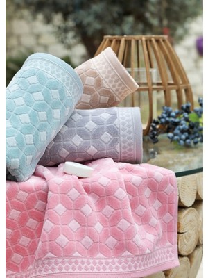 Özdilek Decora 4' Lü El Yüz Havlusu Seti Çok Renkli 50 x 90 cm  Pamuk Yumuşak Dokulu