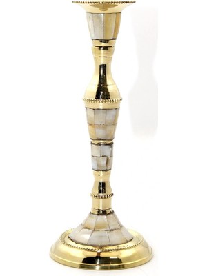 urfakent bilişim ve medya danışmanlık Tekli Pirinç Sedefli Şamdan Model 1