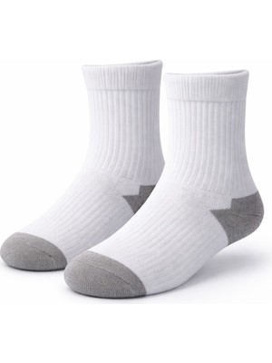 Gigi Giyim Fitilli Düz Renk Erkek Çocuk Çorap