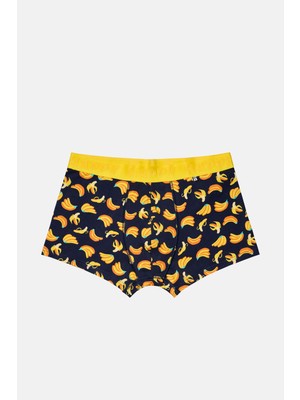 Happy Socks - Muz Desenli Boxer