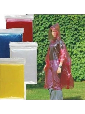 Tek Kullanımlık 10 Adet Yağmurluk Midastech