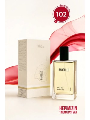 Bargello 102 Kadın 50 ml EDP Parfüm Çiçeksi Koku ile Şık Hediye Seçeneği