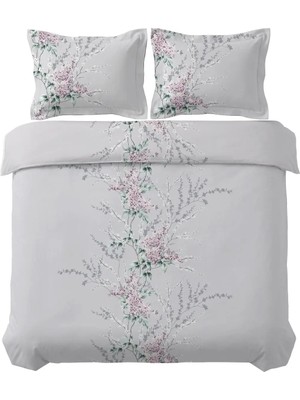 First Choice Wisteria %100 Pamuk Saten 200 Tc Çift Kişilik Nevresim Seti