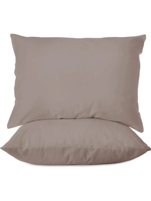 First Choice %100 Pamuk Saten 200 Tc (80 Tel) 2’li Yastık Kılıfı Seti - 50X70 cm