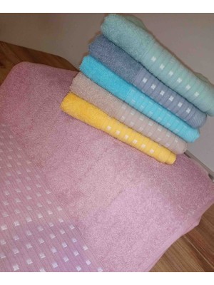 Vellista Home Collection %100 Pamuklu 50×90 Günlük Veya Çeyizlik Kutulu 6'lı El Havlu Seti