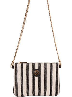 Siyah Aker Zincir Askılı Çapraz Çanta CNT20135