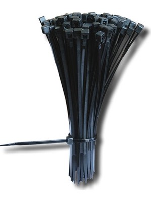 Çet-San Kablo Bağı Cırt Kelepçe Siyah 2,5 x 150 mm 100'lü
