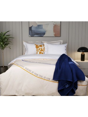 Sarev Rıpple Fancy Nevresim Takımı Tek Kişilik 1y D K, Krem