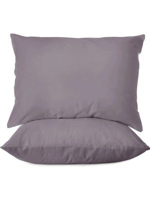First Choice %100 Pamuk Saten 200 Tc (80 Tel) 2’li Yastık Kılıfı Seti - 50X70 cm