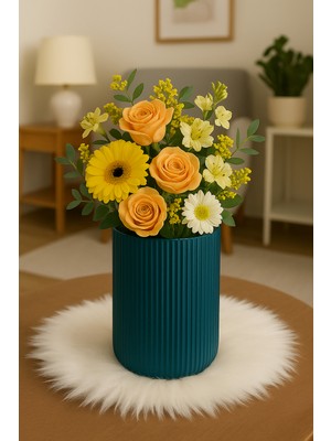 Velovis Pearl Dekoratif Seramik Vazo