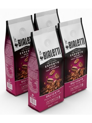 Bialetti 4 Adet Delicato 500 gr Çekirdek Kahve