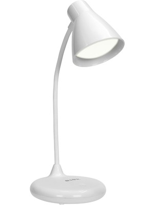  s-link sl-m9001 3aa pil ve usb destekli beyaz masa üstü 15 smd ledli okuma lambası