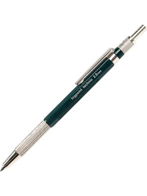 Bigpoint Technic 2Mm Yeşil Mekanik Kurşun Kalem Profesyonel Kullanım için Hafif Gövde (969)