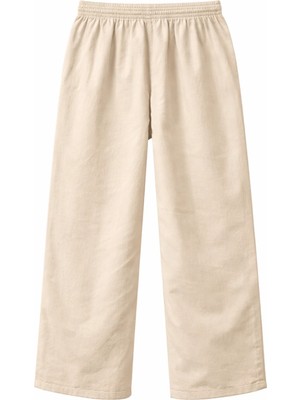 Mixray 4778 Kadın Bol Paça Palazzo Dökümlü Gabardin Pantolon Taş