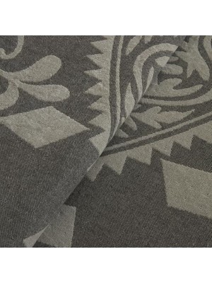 Müslin Çift Kişilik Tek Pike Gri