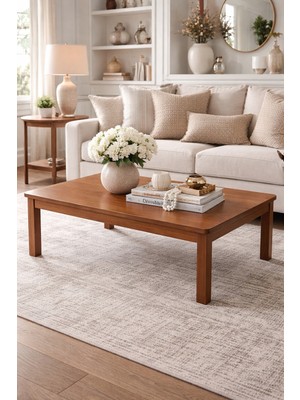 Fami Home | Cordoba Modern Orta Sehpa Ahşap Salon Sehpası