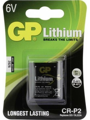  6v lityum fotoğraf makinesi pili crp2