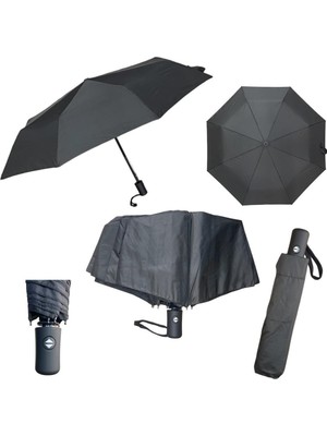 Eleven Markets Tam Otomatik Renkli Kadın Şemsiyesi Rüzgara Dayanıklı