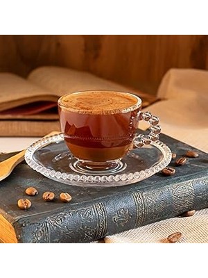 Uravas Store Perotti Gırona Altı Kişilik Kahve Fincan Takımı