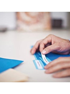 S0722460, Lw Askılı Dosya Etiketi, (50X12 Mm) 220 Etiket/paket - (99017)