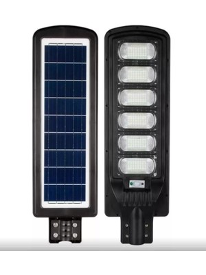  compact 300w led solar sokak armatürü 1567lm 6400k smd led beyaz ışık su geçirmez kumandalı