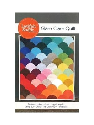 Uravas Store Glam Clam Yorgan Deseni, Çok Renkli