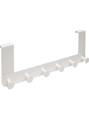 Enudden Kapı Askısı, Metal, Beyaz, Asmak Için 6 Kancalı