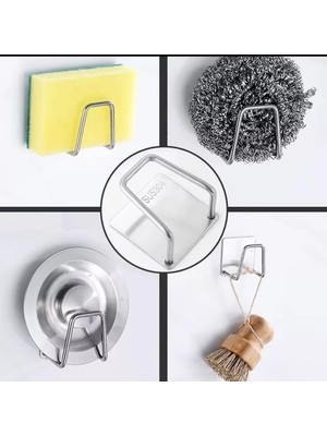 Uravas Store Kendinden Yapışkanlı Çelik Drenaj Rafı , Askı