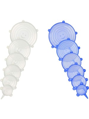 Tazeliği Koruyan 6 Lı Silikon Strech Kapaklar