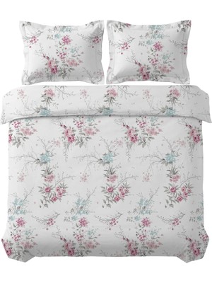 First Choice Leena %100 Pamuk Saten 200 Tc (80 Tel) Çift Kişilik Nevresim Seti