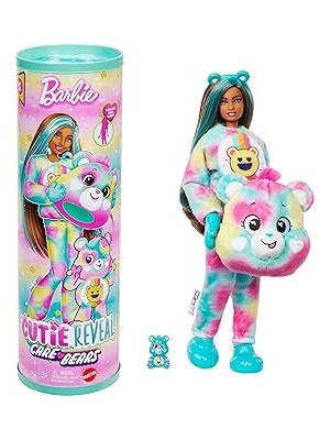 Uravas Store Cutie Reveal Sevimli Ayıcıklar Bebek Aksesuarları, Ayıcık, Renk Değişimi Mini Ayıcık D