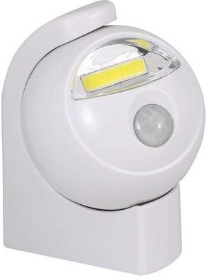  hareket sensörlü cob led 3 x aa pilli fener (ışıldak) pc-1983