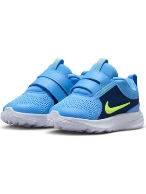 Nike Star Runner 5 Td Bebek Mavi Cırtlı  Spor  Ayakkabı-| HF7006-400
