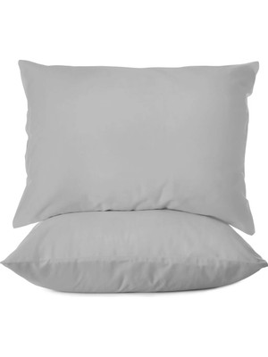 First Choice %100 Pamuk Saten 200 Tc (80 Tel) 2’li Yastık Kılıfı Seti - 50X70 cm