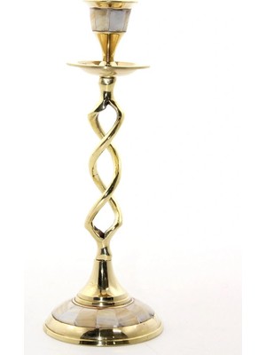 urfakent bilişim ve medya danışmanlık Tekli Pirinç Sedefli Şamdan Model 2