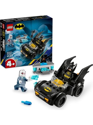 Skygo Dc: ve Batmobile, Mr. Freeze’e Karşı 76301-4 Yaş ve Üzeri Süper Kahraman Seven Çocuklar Için Oyuncak Yapım Seti, Doğum Günü Hediyesi (63 Parça)