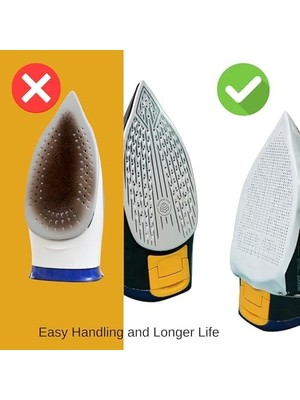 Fdm Yanmaz Yapışmaz Ütü Teflonu- Elbise ve Kumaş Yakmayan Parlamayı Önleyen Slikonlu Plastik Ütü Altlığı-Ütü Tabanı