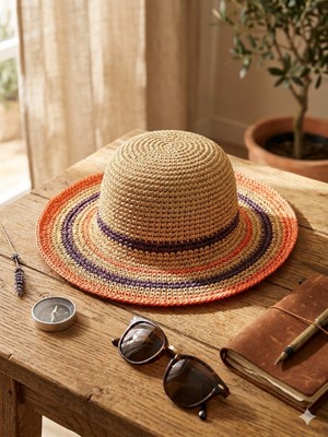 Şapkacımadam Kadın Hasır Şapka