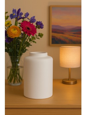 Velovis Pearl Dekoratif Seramik Vazo