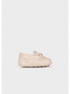 Mayoral Yazlık Erkek Bebek Yenidoğan  Makosen Ayakkabı - Bej