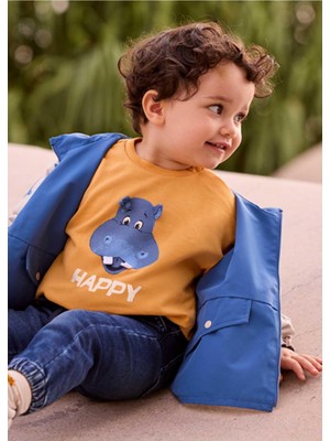 Mayoral Yazlık Erkek Bebek Sweat - Sarı