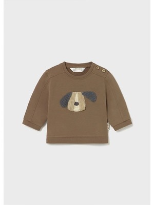 Mayoral Kışlık Erkek Bebek Sweatshirt - Kahve