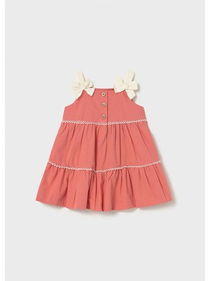 Mayoral Yazlık Kız Bebek Elbise - Pembe