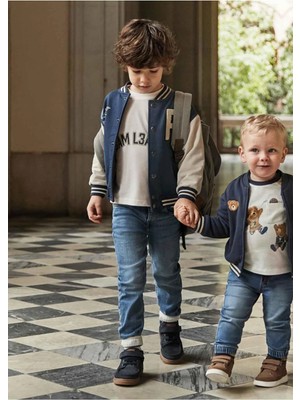 Mayoral Kışlık Erkek Çocuk Basic Slim Fit Pantolon - Mavi