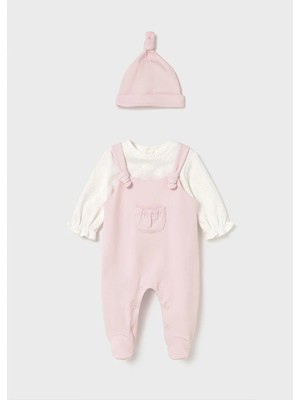Mayoral Kışlık Kız Bebek Bady Tulum - Pembe